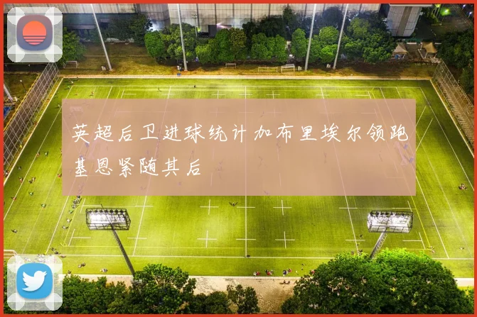 英超后卫进球统计加布里埃尔领跑基恩紧随其后